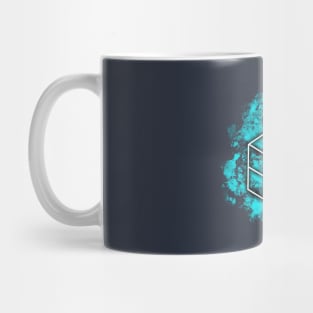 Cubi astratti celesti Mug